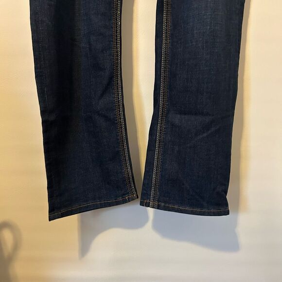 Melissa McCarthy Seven 7 Jeans Classic Straight Denim Blue Women Size 22W dark w - Picture 3 of 14